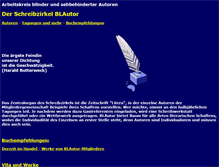 Tablet Screenshot of blautor.de